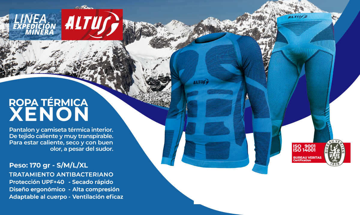INDUMENTARIA / ROPA / CAMISETA / PANTALÓN INTERIOR TÉRMICA
